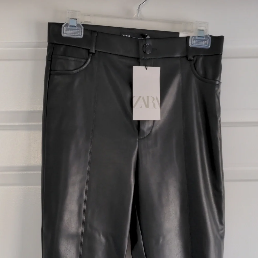 NWT Zara faux leather legging - Picture 3 of 9